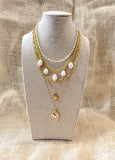 'Girl With a Pearl' Layered Statement Necklace