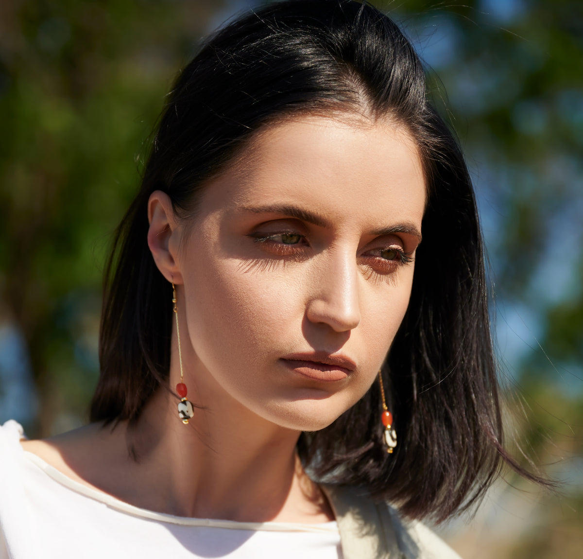 【TATIANA】Party Ribbon EarJacket Earrings The Hadiza Earring – XTRA by Stacey