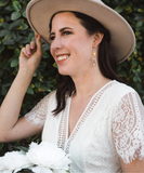 The Athalia Earring - Clear
