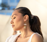 The Quartz Divide Earrings
