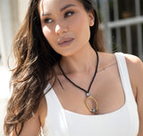 The Gilded Orbit Necklace