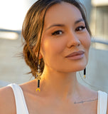 The Carbon Veil Earrings