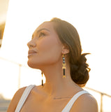 The Carbon Veil Earrings
