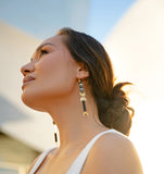 The Carbon Veil Earrings