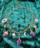 The Amethyst Charm Necklace