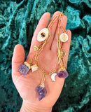 The Amethyst Charm Necklace