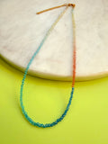 The Aqua Ombre Necklace