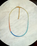 The Aqua Ombre Necklace