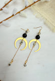 The Sasha Earring - Black Onyx