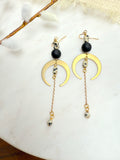 The Sasha Earring - Black Onyx