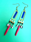The Blue Hawaiian Earrings