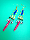 The Blue Hawaiian Earrings