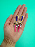 The Blue Hawaiian Earrings