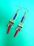 The Blue Hawaiian Earrings