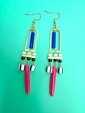 The Blue Hawaiian Earrings