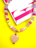 The Blushing Heart Necklace