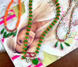 The Cabana Cutie Carabiner Necklace (Charms Compatible with Create Your Own Huggie Hoops)