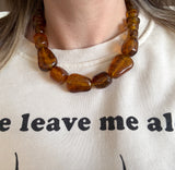 The Café Au Lait Necklace