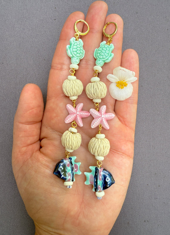 The Coastal Caravan Earrings
