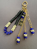 The Cobalt Divination Bag Charm