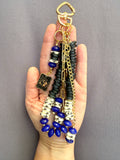 The Cobalt Divination Bag Charm