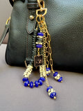 The Cobalt Divination Bag Charm