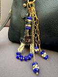 The Cobalt Divination Bag Charm