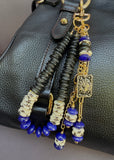 The Cobalt Divination Bag Charm