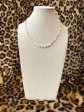 DISSENT Necklace – Beaded Pearl Activist Necklace