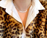 DISSENT Necklace – Beaded Pearl Activist Necklace