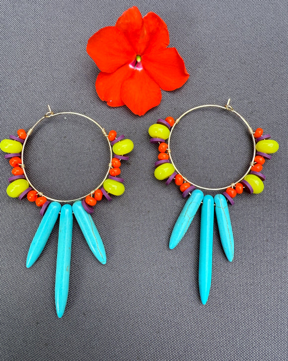 The Electric Oasis Hoops
