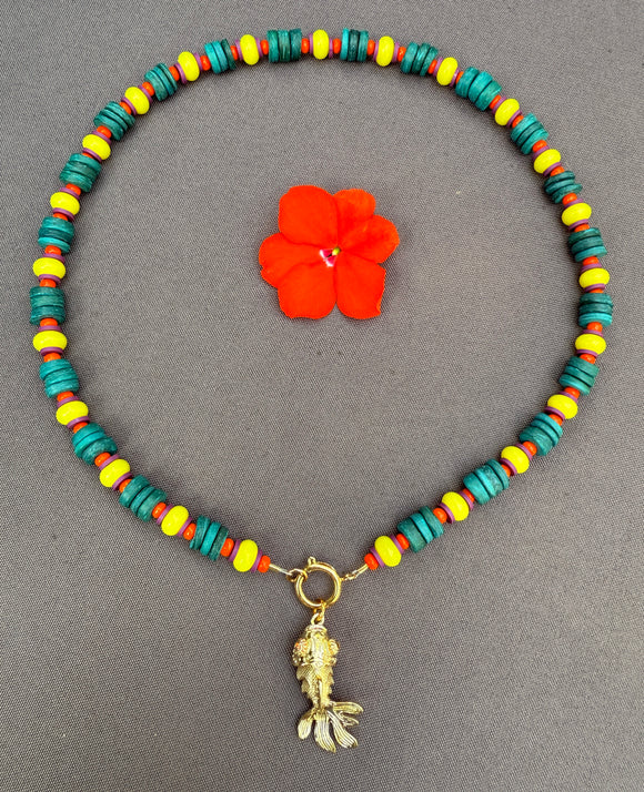 The Electric Ocean Necklace