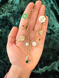 The Elphaba Charm Necklace