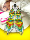 The Festival Fringe Earrings - One of a Kind