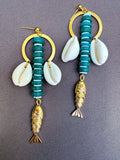 The Catch of the Current Earrings