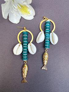 The Catch of the Current Earrings