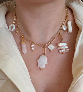 The Glinda Charm Necklace
