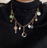 The Elphaba Charm Necklace