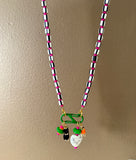 The Graphic Clash Carabiner Necklace - (Charms Compatible With Create Your Own Huggie Hoops)