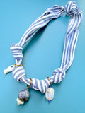 The Harbor Stripe Scarf Necklace