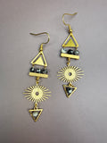 The Bella Earring - Spider Web Jasper