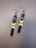 The Carbon Veil Earrings