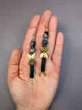 The Carbon Veil Earrings