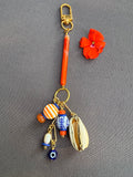 The Tangerine Coast Bag Charm