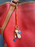 The Tangerine Coast Bag Charm