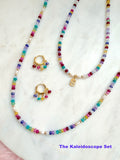Kaleidoscope Huggie Hoops
