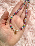 Kaleidoscope Initial Necklace