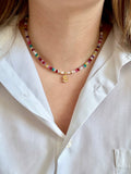 Kaleidoscope Initial Necklace