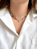 Kaleidoscope Initial Necklace