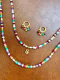 Kaleidoscope Initial Necklace